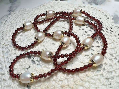 Collier perles pierre agate