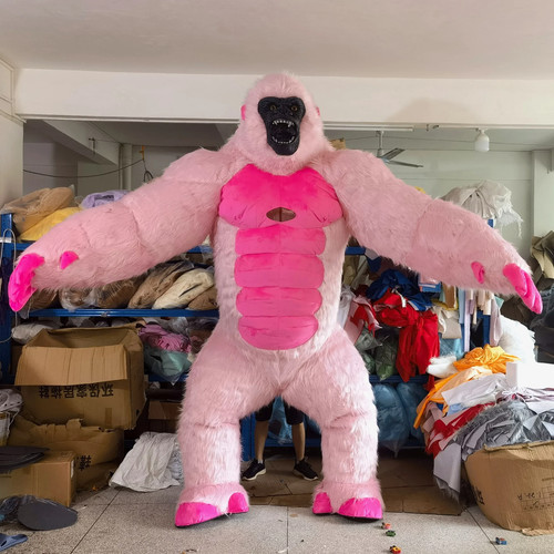 Real life inflatable gorilla - real,