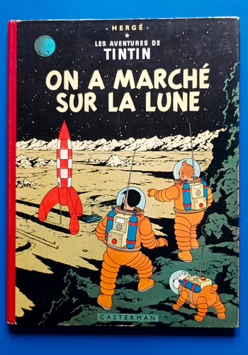 Album tintin marché sur - a,