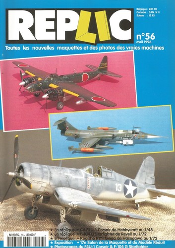 Replic f4u 1 corsair - replic, f4u-1