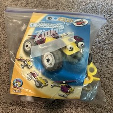 Meccano Build & Play Atv, Race Car, and Helicopter Build Erector Set