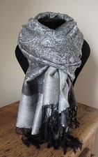 Echarpe pashmina Laine & Soie