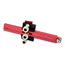 Dispositif de positionnement de guide gabarit scie circulaire à table, outil