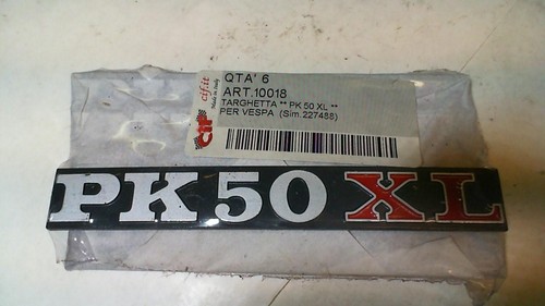 Plaque vespa xl piaggio - xl,
