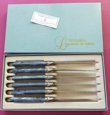 Lot de 6 couteaux véritables Laguioles de table