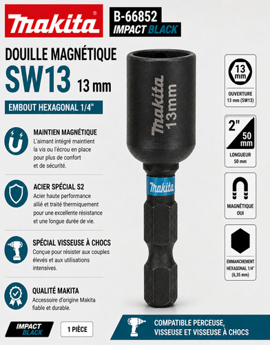 Makita 66852 douille - makita,