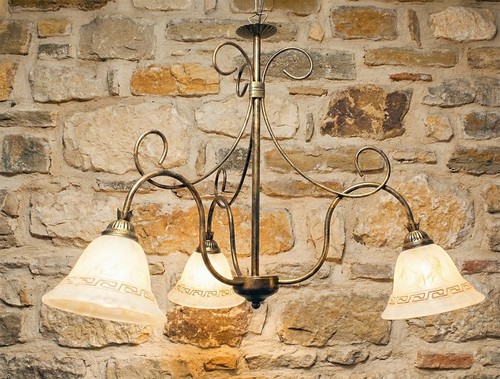 Lustre fer forgé 3 - forgé,