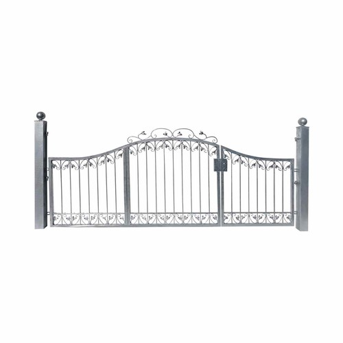 Portail jardin avec porte - portail,