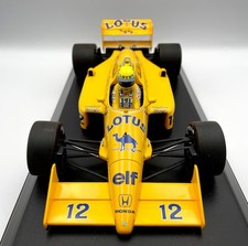 Minichamps 1/18 1987 Lotus Honda 99T Ayrton Senna F1