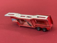 1976 Lesney England K-10 Car Transporter Auto Miniature Truck MATCHBOX Trailer