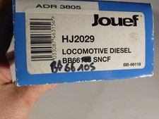 Jouef loco BB 66105, HO miniature train original box