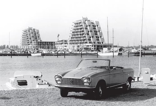 Carte postale peugeot 204 - carte,