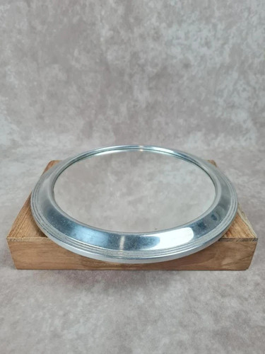 Miroir rond vintage - , métal