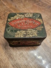 Boîte A Cigares Métal Sumner Harker & C Manchester 