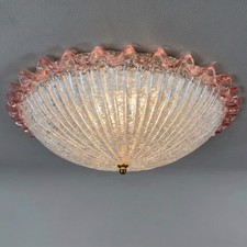 Lampe Plafonnière En Verre De