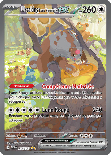 Carte pokémon ursaking - pokémon,