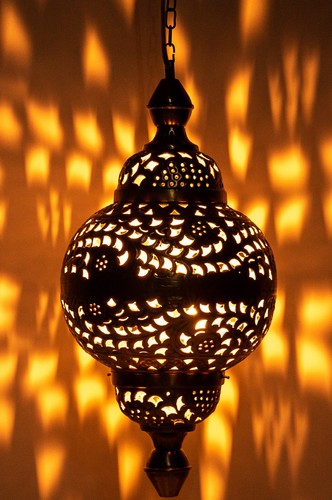Lampe marocaine orientale - lampe,
