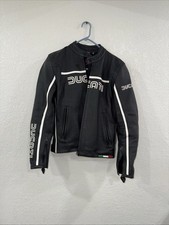 Ducati Dainese Vintage 80'S Women's Leather Motorcycle Jacket Size 48