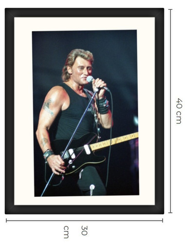 Johnny hallyday photo - johnny, cadre