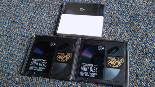Minidisc maxell crystal - 3,