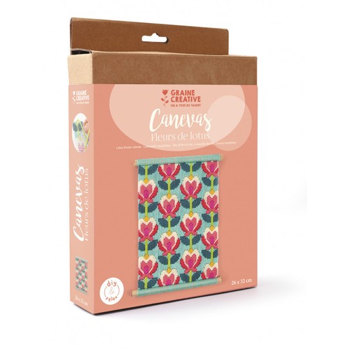 Kit broderie canevas - broderie,