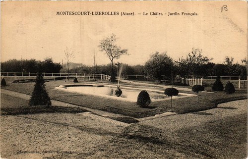 Cpa montescourt lizerolles - cpa,