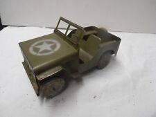 ANTIQUE JEEP TOLE JEAN VINOT TOY 