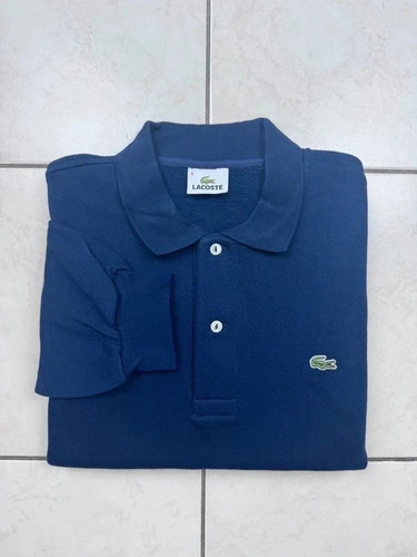 Lacoste vintage navy polo - vintage,