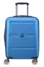 DELSEY PARIS 4 Double Rolls Cabin Trolley SL 55 Lightblue