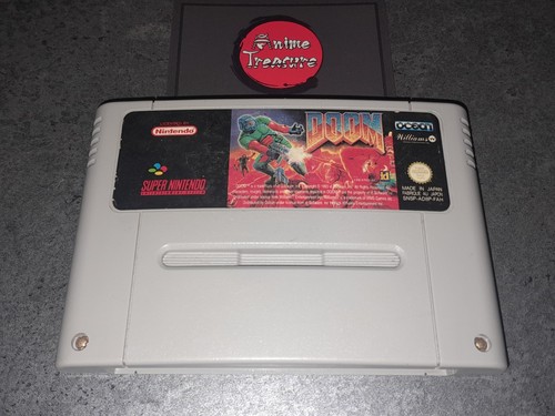 Jeu super nintendo - nintendo, doom