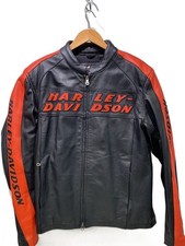 Harley Davidson Leather Jacket Blouson/L/Leather/Blk 1919