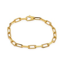 Santos de Cartier 18K Yellow Gold Link Bracelet – 8.5"