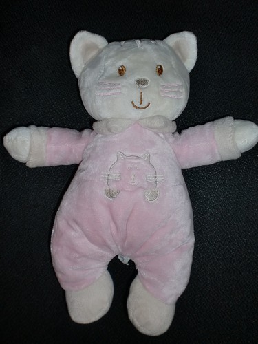 Doudou peluche chat - peluche, vetir