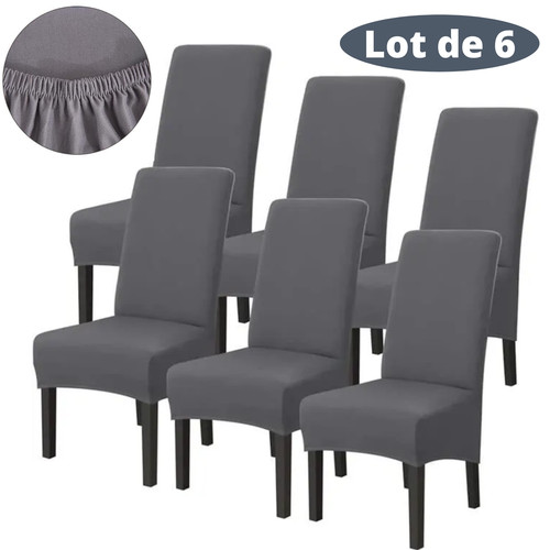 Lot housses chaise xl - 6,