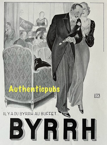 Publicite byrrh recital - byrrh, du