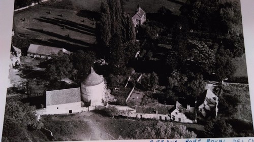 Ancienne photo aérienne - ancienne,