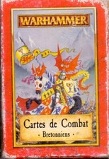 GW WARHAMMER CARTES DE COMBAT BRETONNIENS 1999