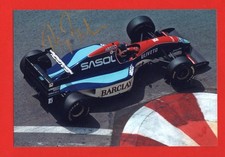 PHOTO cm 13x19 signed by Thierry Boutsen JORDAN HART 193 #15 F1 1993 MONACO GP