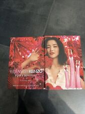 publicite papier flower by kenzo parfum