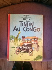 TINTIN AU CONGO HERGÉ B23