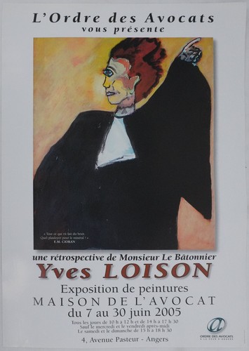 Affiche art yves loison - yves,