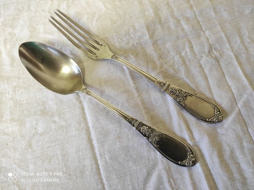 Anciens couverts fourchette - 2,
