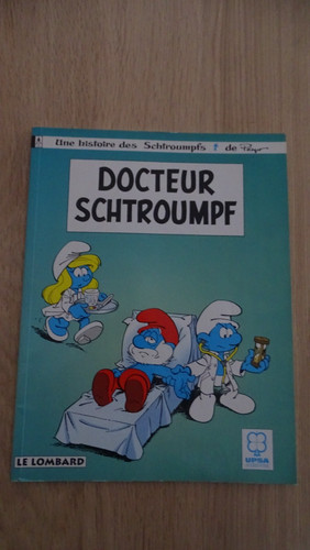Peyo docteur schtroumpf - docteur,