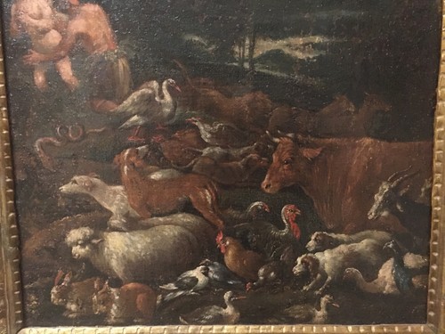 Peinture ancienne huile sur - peinture,