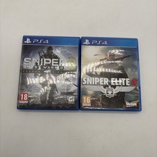 Lot 2 Jeux PS4 Sniper Ghost