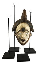 SOCLE POUR MASQUE, SUPPORT MASQUE, PRESENTOIR, 4 hauteurs au choix