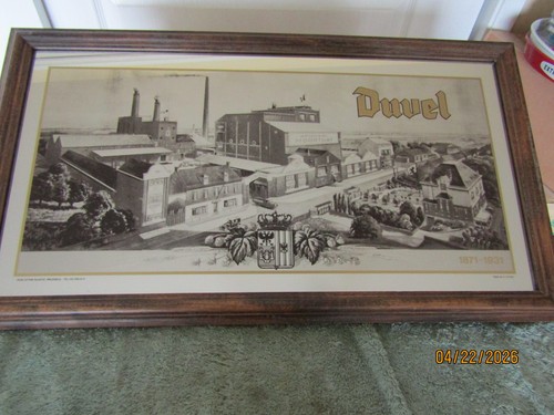 Rare vintage duvel mirror - duvel,