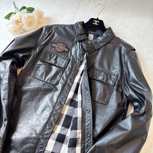 Veste blouson cuir - veste,