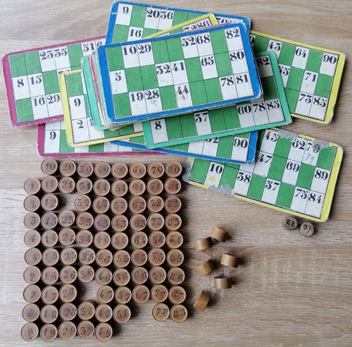 Ancien jeu loto - ancien,