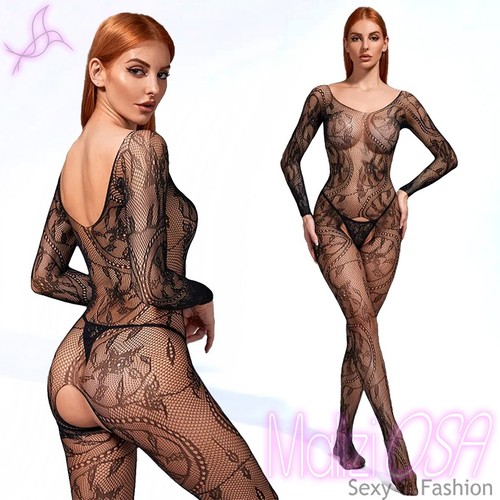 Catsuit bodystocking réseau - catsuit,